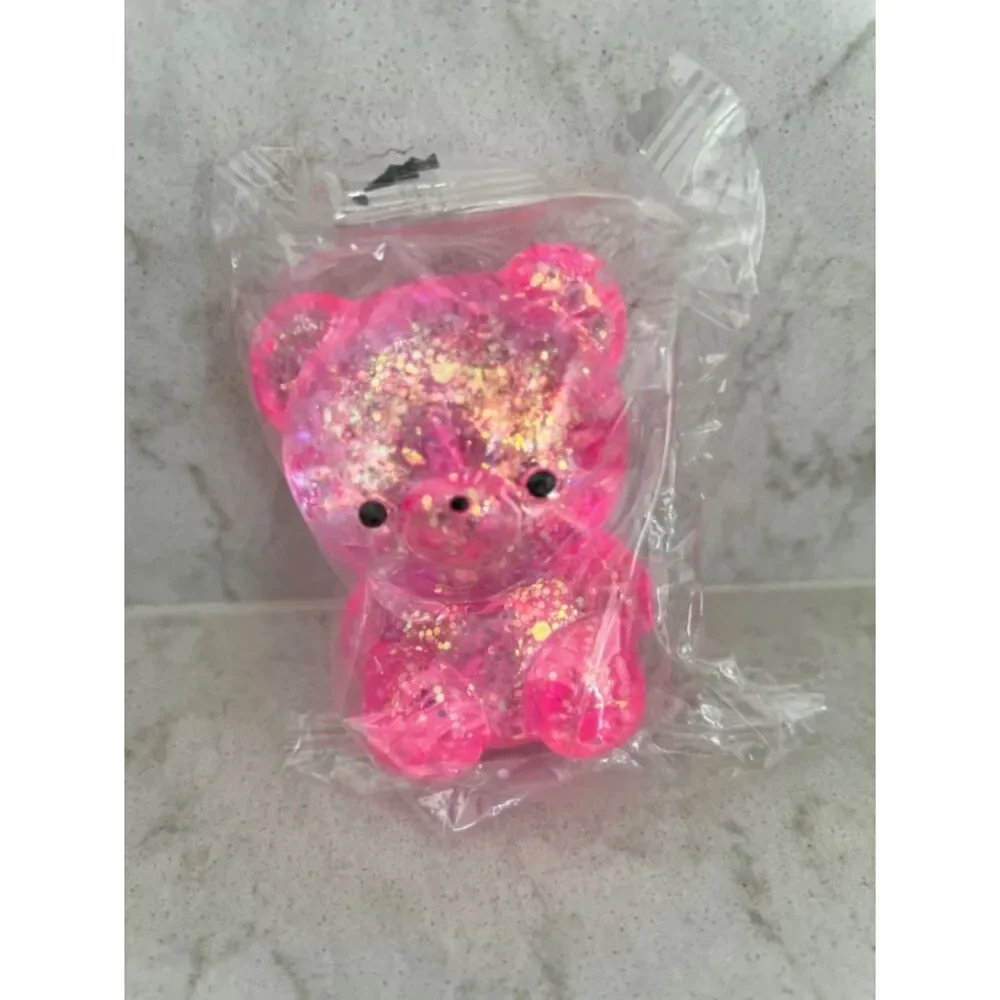 Glitter Squeezy Sparkle Sugar Bear  assorted